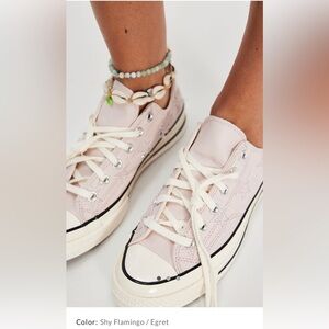 NIB Converse Chuck 70 Celestial Low-Tops Shy Flamingo Womens 8.5